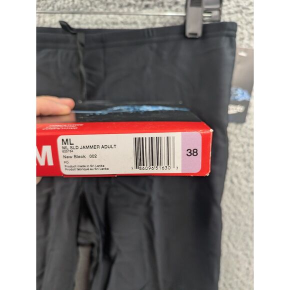 NWT Speedo Men's size 38 Black PowerFlex Jammers Training Swimsuit - Picture 12 of 12